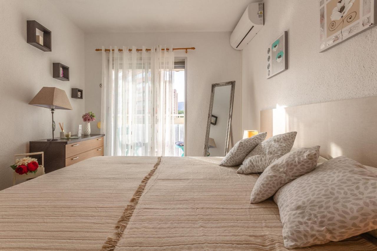 Apartmán 2Br Flat - Aircon - 5 Min Walk To Benidorm Beach Exteriér fotografie