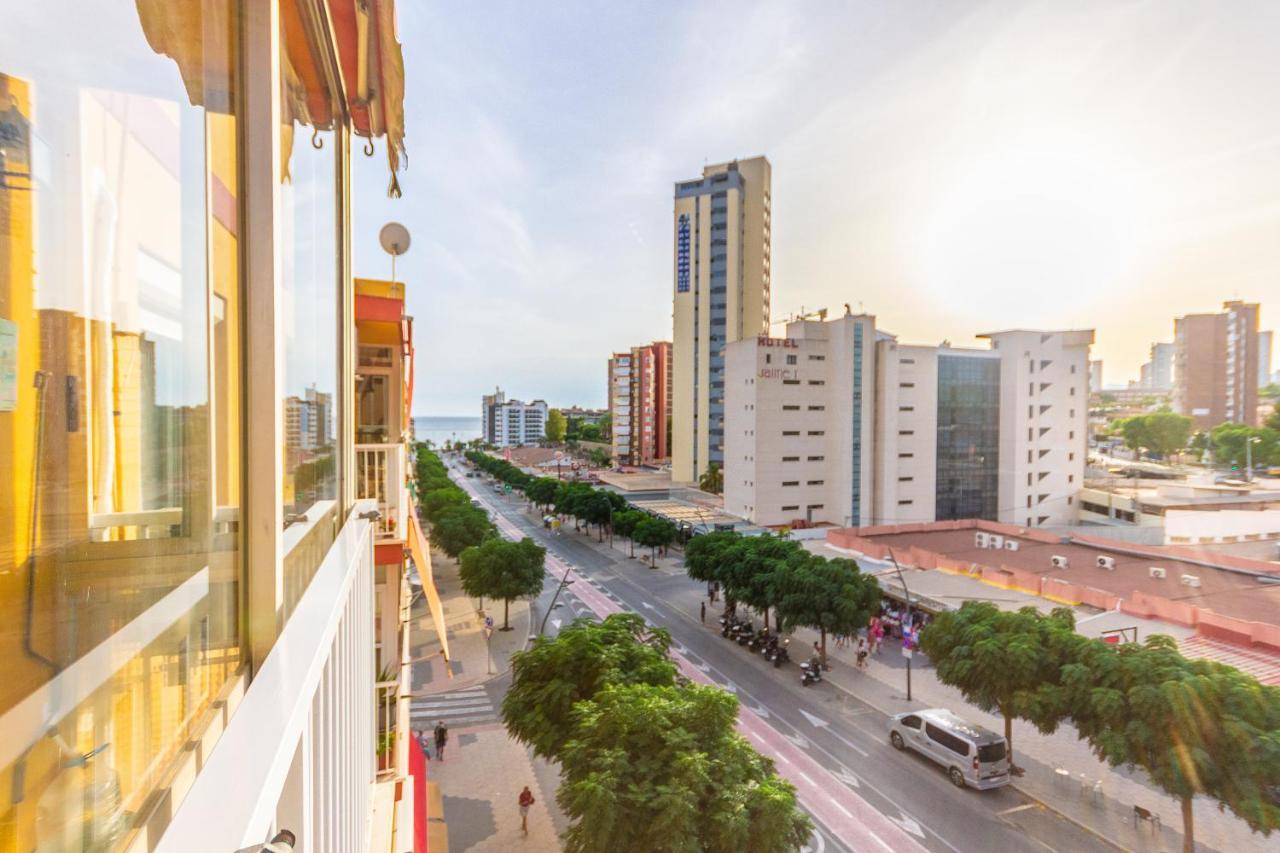 Apartmán 2Br Flat - Aircon - 5 Min Walk To Benidorm Beach Exteriér fotografie